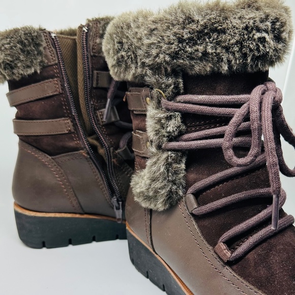 Women’s leather boots, size 6, brown, Earth - Picture 8 of 15